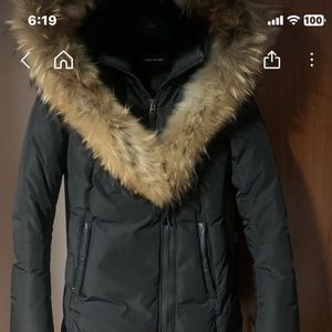 Mackage black jacket 🧥